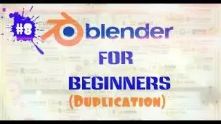 Как дублировать объекты в Blender