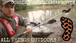 Cordless Drill Kayak Motor