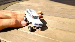 Miniature handmade 4x4 RC full functional offroad truck TTTT // SUPPORT: www.patreon.com/PANLAN