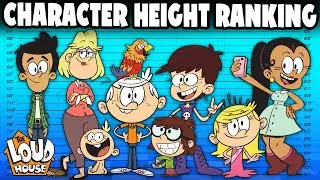 Ranking Loud House and Casagrandes Characters by HEIGHT! 📏 | The Loud House