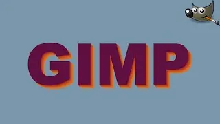 Easy 3D Text Effect in Gimp