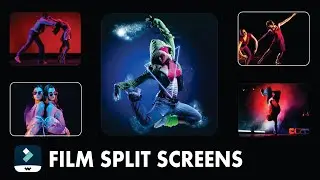 Awesome Film SPLIT SCREEN Free Template Pack (Filmora Tutorial)