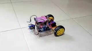 Obstacle Avoiding Car using L298N motor module