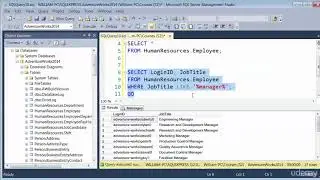 SQL Tutorial - Filtering  data with string comparison in SQL - Lesson 037