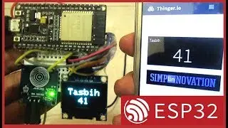 Digital Tasbih Counter Using ESP32 & Thinger.io