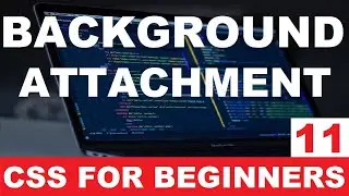 CSS Tutorial 11 : Background attachment