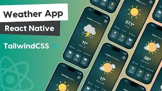 🔴 Build Weather App Using React Native | React Native Projects | Beginners