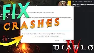 Diablo 4 FENRIS CRASH FIX - Diablo 4 Crashes on Startup - Launch FIX - Diablo 4 does not start Error