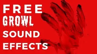 GROWL SOUND EFFECT -- Free Sfx Download in Description!