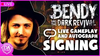 BENDY VOICE CAST LIVE AUTOGRAPH SIGNING & Q&A! - DAGames x Streamily x BATDR!