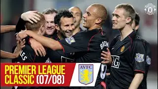 PL Classics (07/08) | Rooney double helps United sink 9-man Villa | Aston Villa v Manchester United