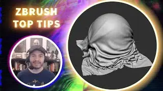 Custom Fold and Wrinkle Alphas to Detail Simulated Cloth - ZBrush Top Tips - Pablo Munoz Gomez