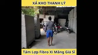 Xả Kho Thanh Lý Tấm Lợp Fibro Xi Măng Giá Sỉ - Vật Liệu Xây Dựng 5S