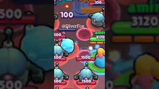 1 hp punch bot   #brawlstars #short  #supercell