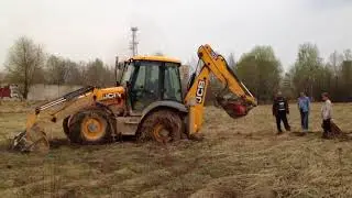 ТАЩИМ ЗАСТРЯВШИЙ ГРЕЙДЕР В ГРЯЗИ CRIME MISSED GRADER IN MUDES