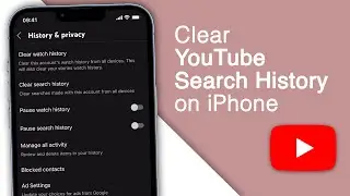 How to Delete YouTube Search History on iPhone [2023]