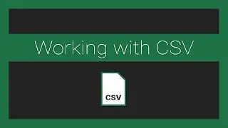 Working with CSV in JavaScript