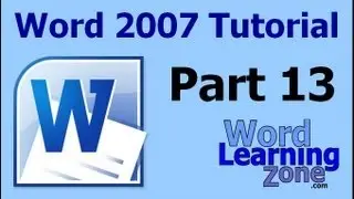 Microsoft Word 2007 Tutorial - part 13 of 13 - Review Lesson