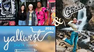 TRAVEL VLOG | YALLWEST Santa Monica | Boulder Colorado 2023