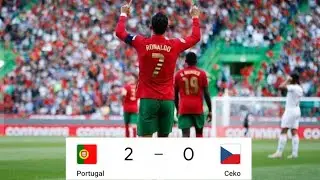 GROUP A MATCHDAY 3 RESULTS. PORTUGAL VS CZECH 2 - 0 #hightlights #CupEurope2022 #ronaldofans