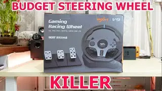 STEERING WHEEL PALING RECOMMENDED 2021! - UNBOXING & REVIEW PXN V9