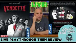 Masters of Crime: Vendetta - New Mystery Game - Live Play then Review - PART 2