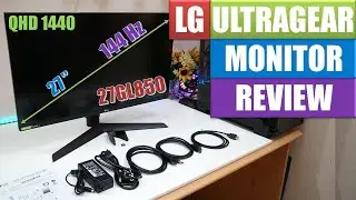 LG 27GL850 27 Inches UltraGear Nano IPS  Monitor 2K 144 Hz 1ms - Review