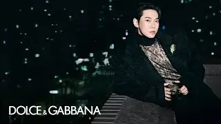 Dolce&Gabbana FW24 Campaign starring Doyoung