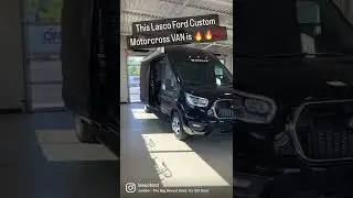 2022 Ford Transit Van Custom Motocross Build (Lasco Ford Moto Van) #shorts