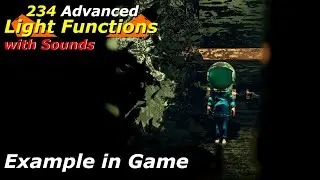 01 - 15 Light Function with sounds Examples Unreal Engine 5