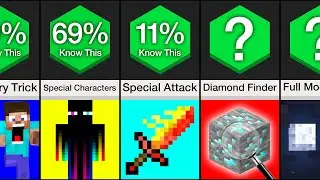Comparison: Hidden Features In Minecraft