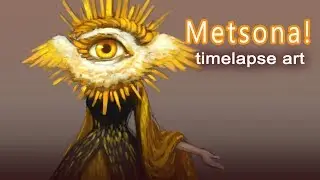 Timelapse Art: Eye of Metsona speedpaint