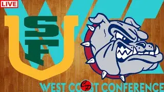 GONZAGA vs SAN FRANSISCO WEST COAST COLLEGE BASKETBALL LIVE GAME CAST & CHAT