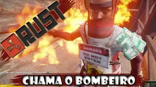 Rust: INVADINDO COM LANÇA CHAMAS: TA PEGANDO FOGO BICHO!