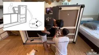 IKEA FRIHETEN Sofa Bed Assembly Guide