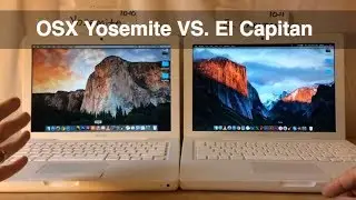 OSX Yosemite VS. El Capitan - Macbook MacOS Speed Test - 10.10 vs 10.11