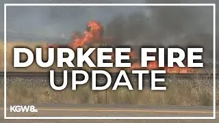 Durkee Fire reaches nearly 250,000 acres as wildfires rage across Oregon