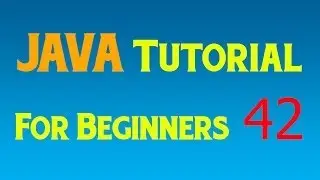 Java Tutorial for Beginners - 42 - GUI - Setting up Listener, User Events and Input