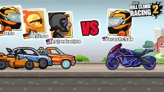 Hill Climb Racing 2 - Linus, Protect, Deflo VS Vereshchak Gameplay 🔥