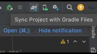 Sync Project with Gradle Files