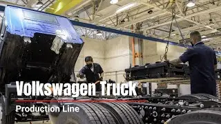 Volkswagen Truck Production Line | Volkswagen Factory Tour - How Truck is Made