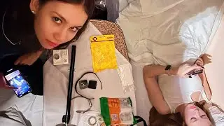 НОЧЬ в ПОЕЗДЕ Питер - Москва 😱 Как всегда ТРЕШ...