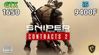 Sniper Ghost Warrior Contracts 2 GTX 1650 + i5 9400F (1080p Max Graphics)