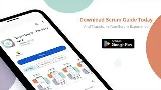 Mobile App - Scrum Guide : The easy way | Promotional Video