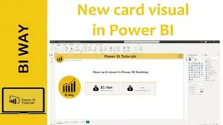 New card visual in Power BI