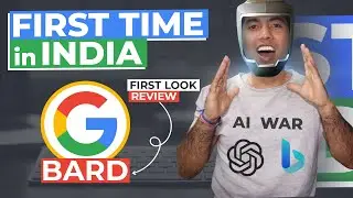 Google Bard AI in India: First Look and Review🔥Is It Better Then MS Bing AI and ChatGPT?