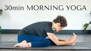 30min Morning yoga full body stretch | open & ground the whole body