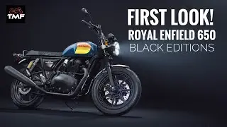 REVEALED! New Royal Enfield 650 Black Editions Unveiled - First Look Review