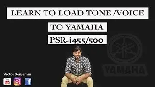 Super Easy lesson|HOW TO LOAD VOICE/TONE FROM USB TO YAMAHA KEYBOARD PSR-i455|PSR-i500|