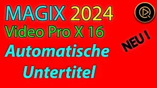 MAGIX Video Pro X 16 Untertitel automatisch erstellen mit KI (KI Sprache zu Text)